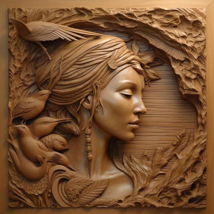 نموذج ثلاثي الأبعاد لآلة CNC 3D Art 